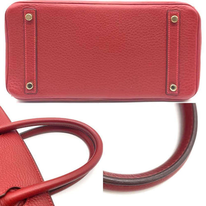 Hermès Red Leather Birkin 30