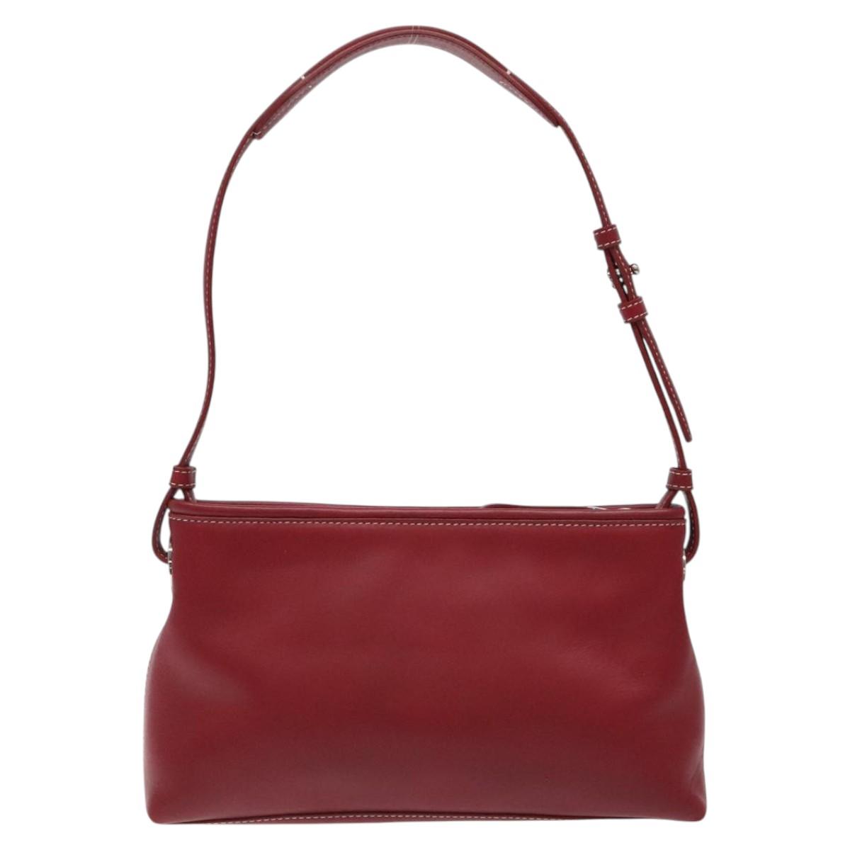 Givenchy Red Leather Shoulder