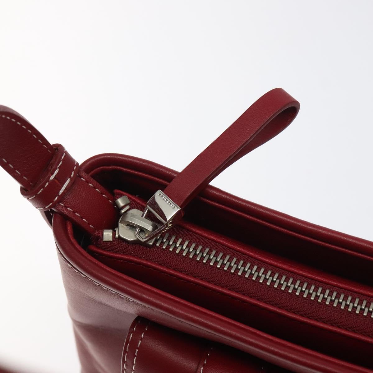 Givenchy Red Leather Shoulder