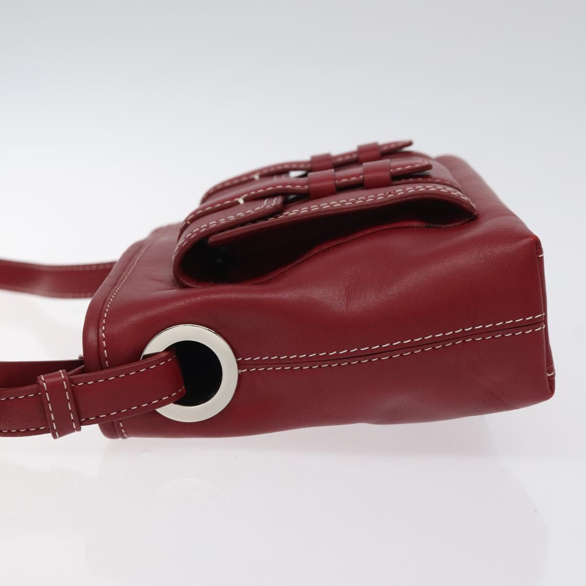 Givenchy Red Leather Shoulder