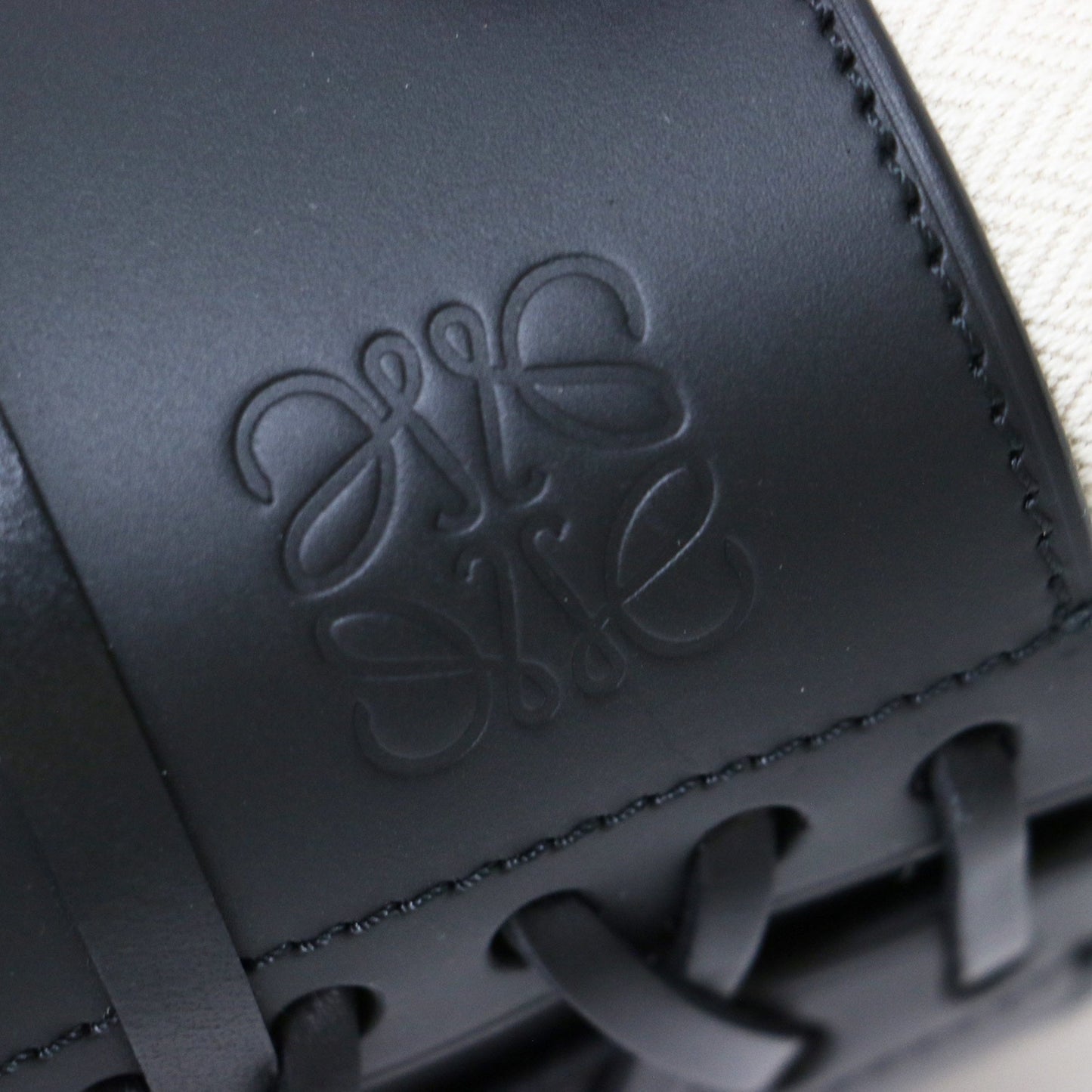 Loewe Black Leather Ikebana