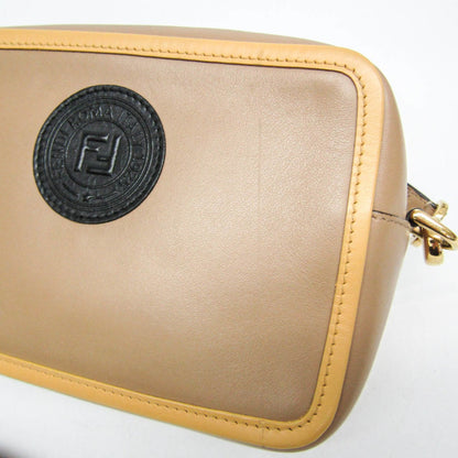 Fendi Brown Leather Shoulder