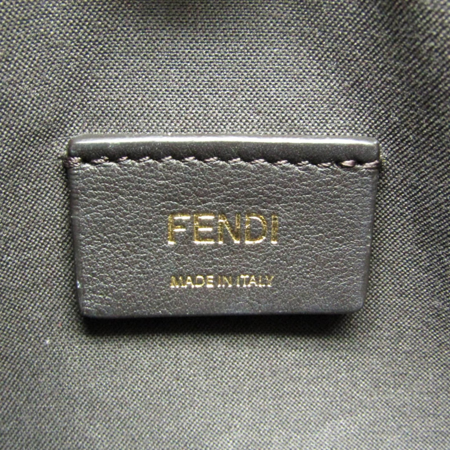 Fendi Brown Leather Shoulder