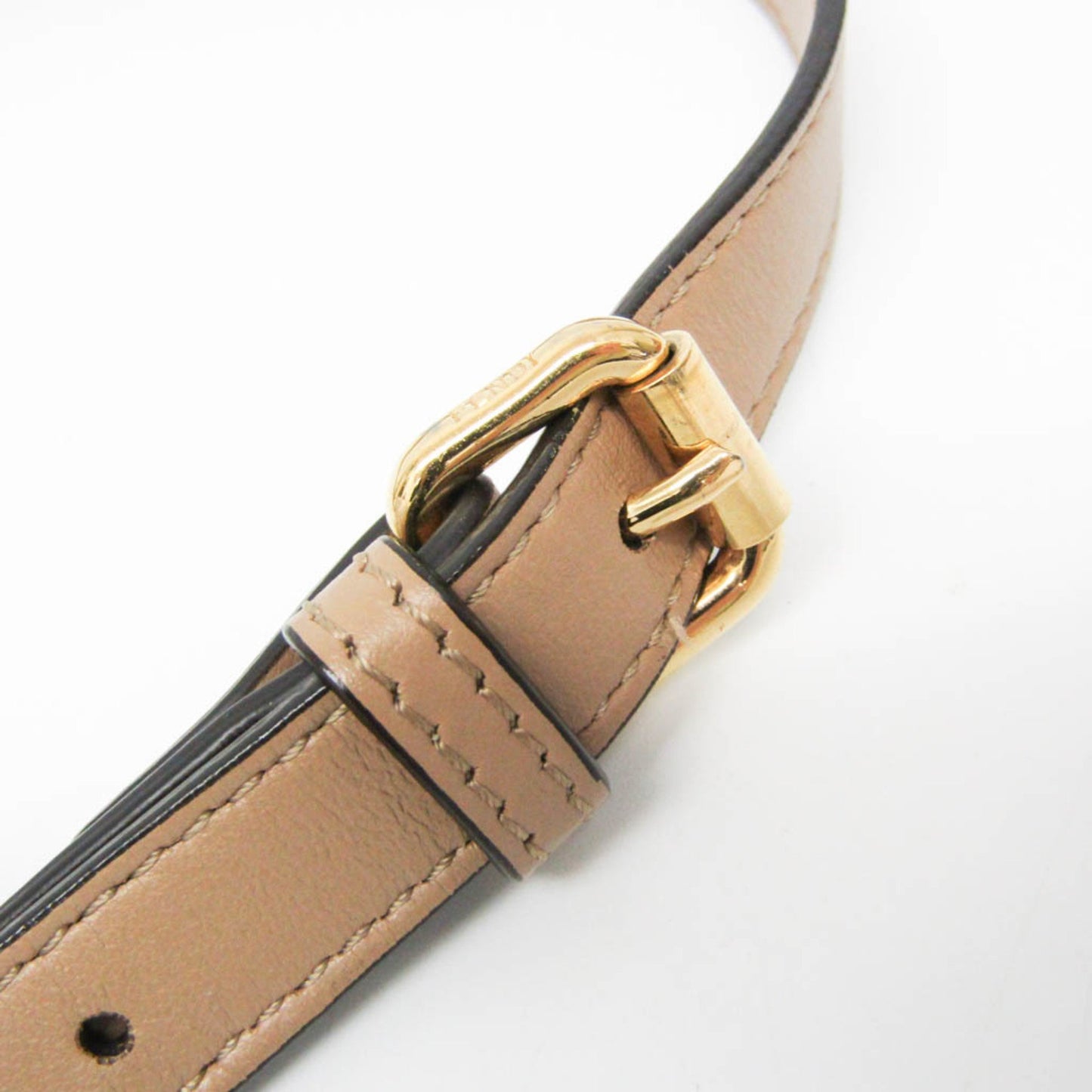 Fendi Brown Leather Shoulder