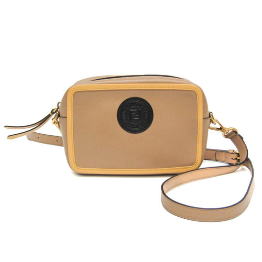 Fendi Brown Leather Shoulder
