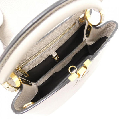 Louis Vuitton Gray Leather Capucines
