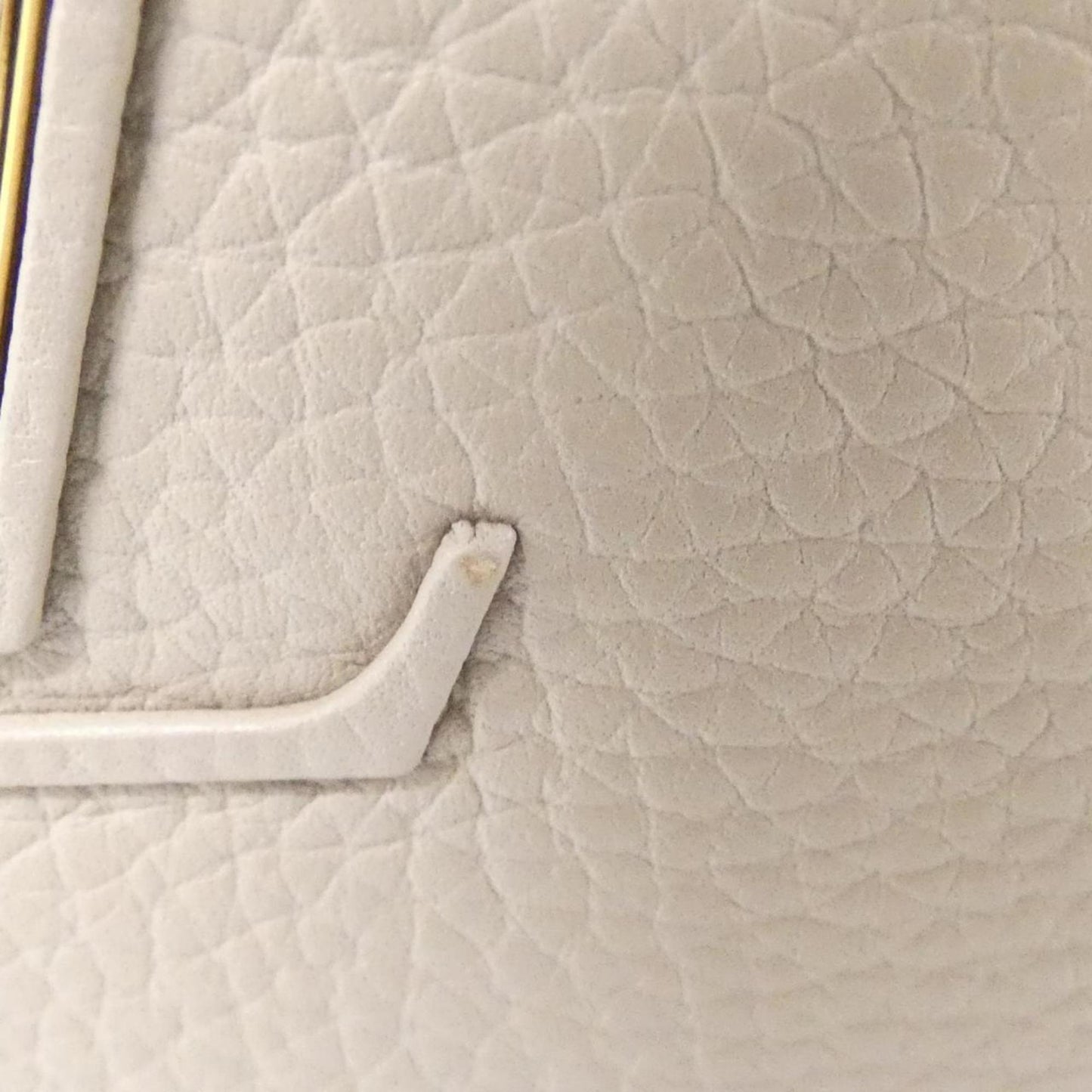 Louis Vuitton Gray Leather Capucines