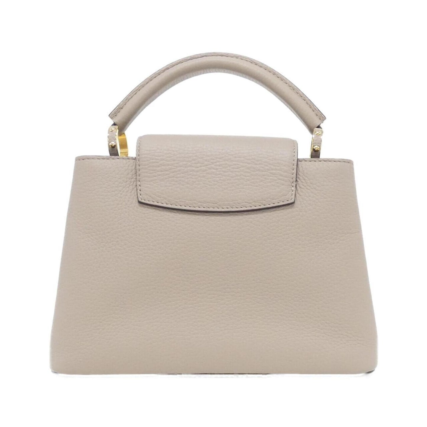 Louis Vuitton Gray Leather Capucines