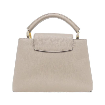 Louis Vuitton Gray Leather Capucines