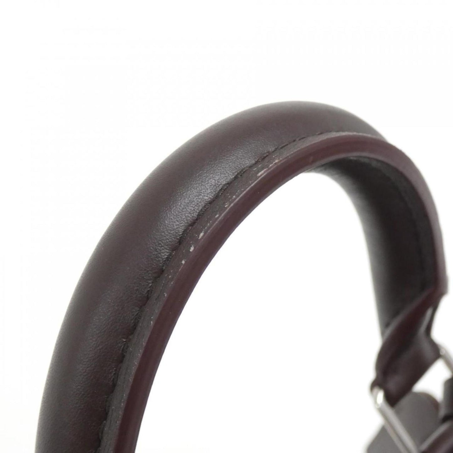 Louis Vuitton Brown Leather Alma