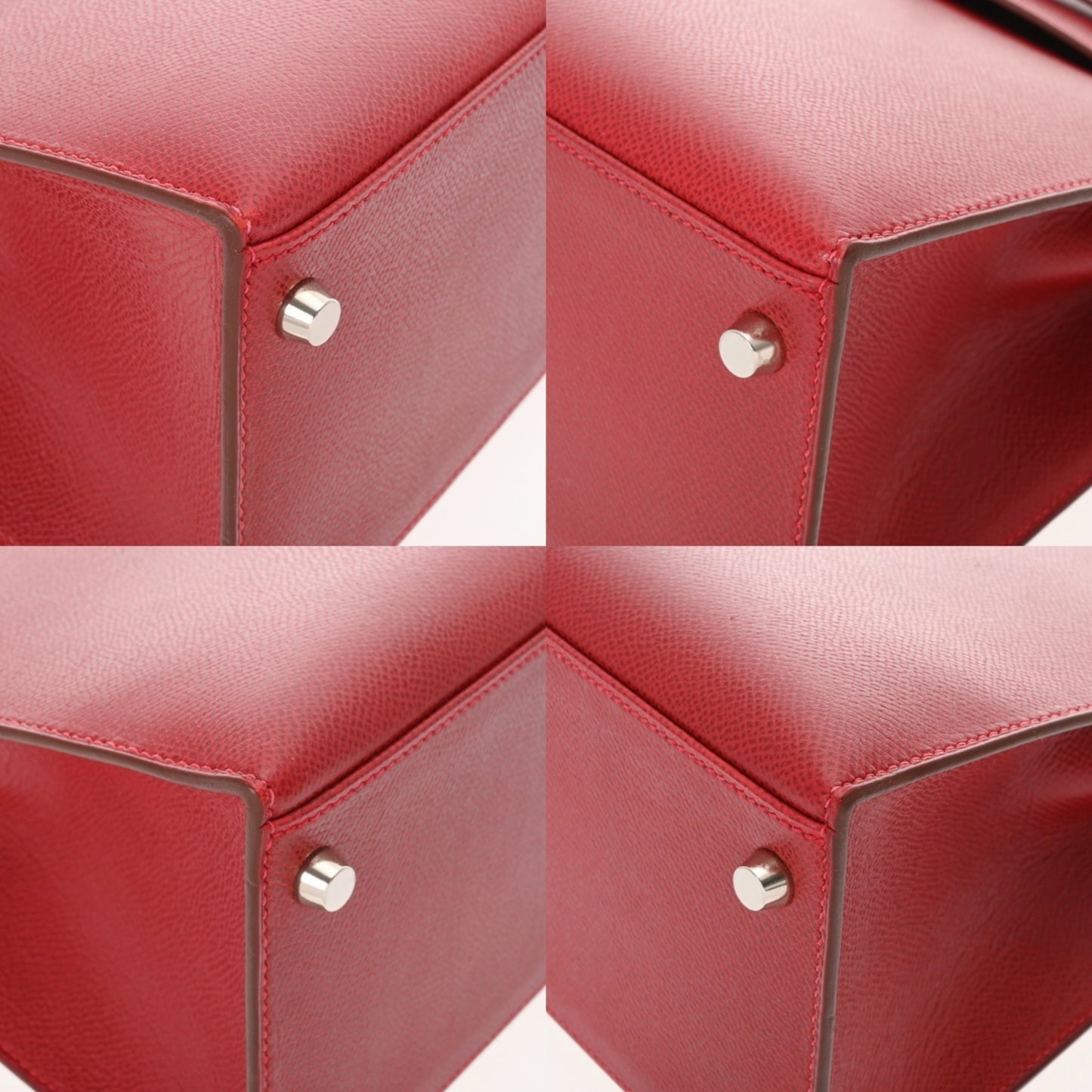 Hermès Red Leather Kelly 28