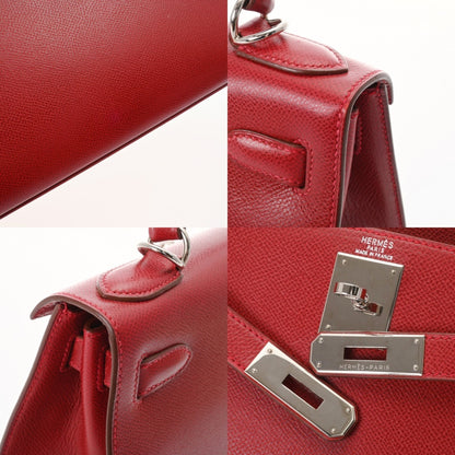 Hermès Red Leather Kelly 28