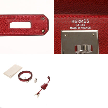 Hermès Red Leather Kelly 28