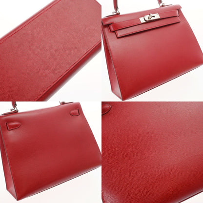 Hermès Red Leather Kelly 28