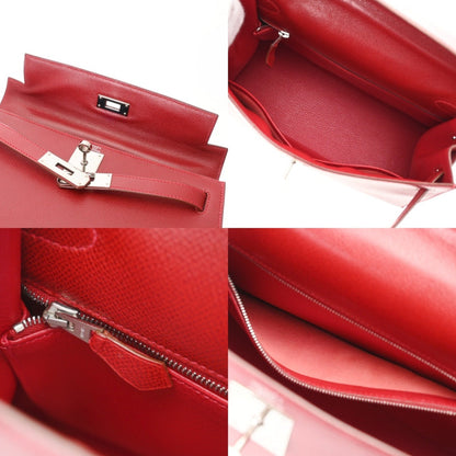 Hermès Red Leather Kelly 28