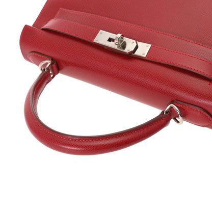 Hermès Red Leather Kelly 28