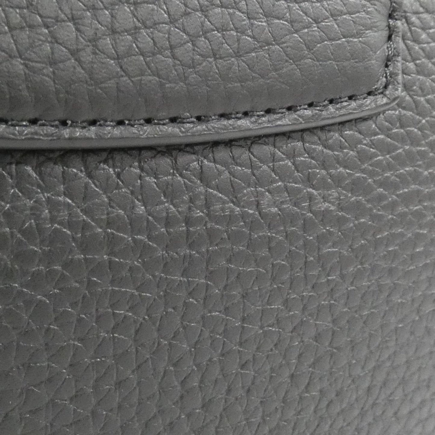 Louis Vuitton Black Leather Capucines Mini