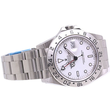 Rolex Black Steel Oyster Perpetual