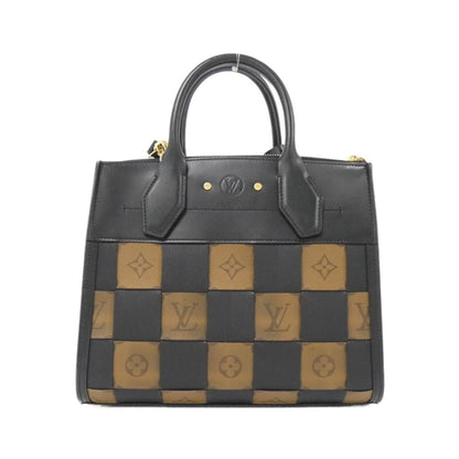 Louis Vuitton Brown Leather Alma