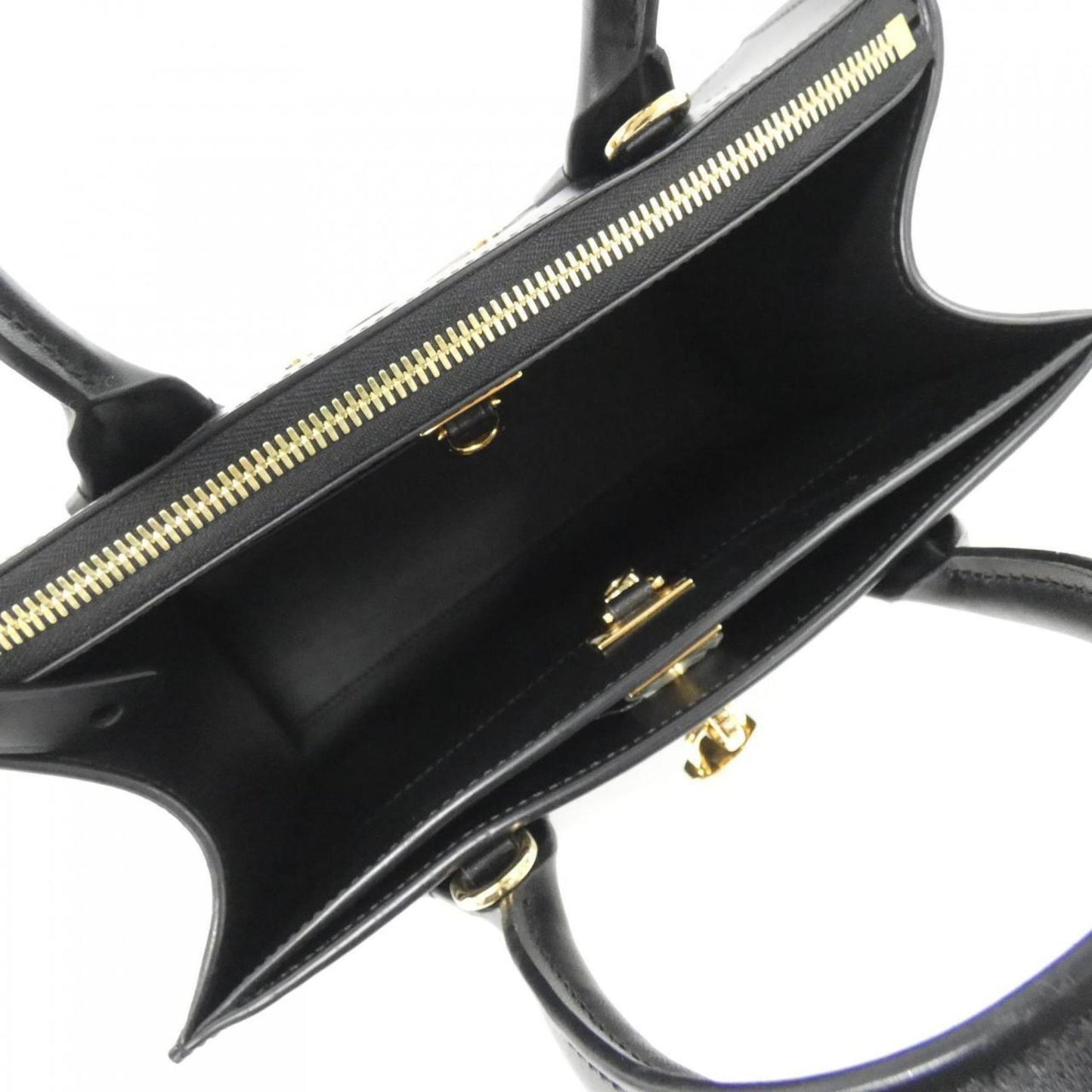 Louis Vuitton Black Leather Steamer