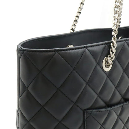 Chanel Black Leather Coco Mark