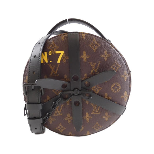 Louis Vuitton Brown Canvas Handbag