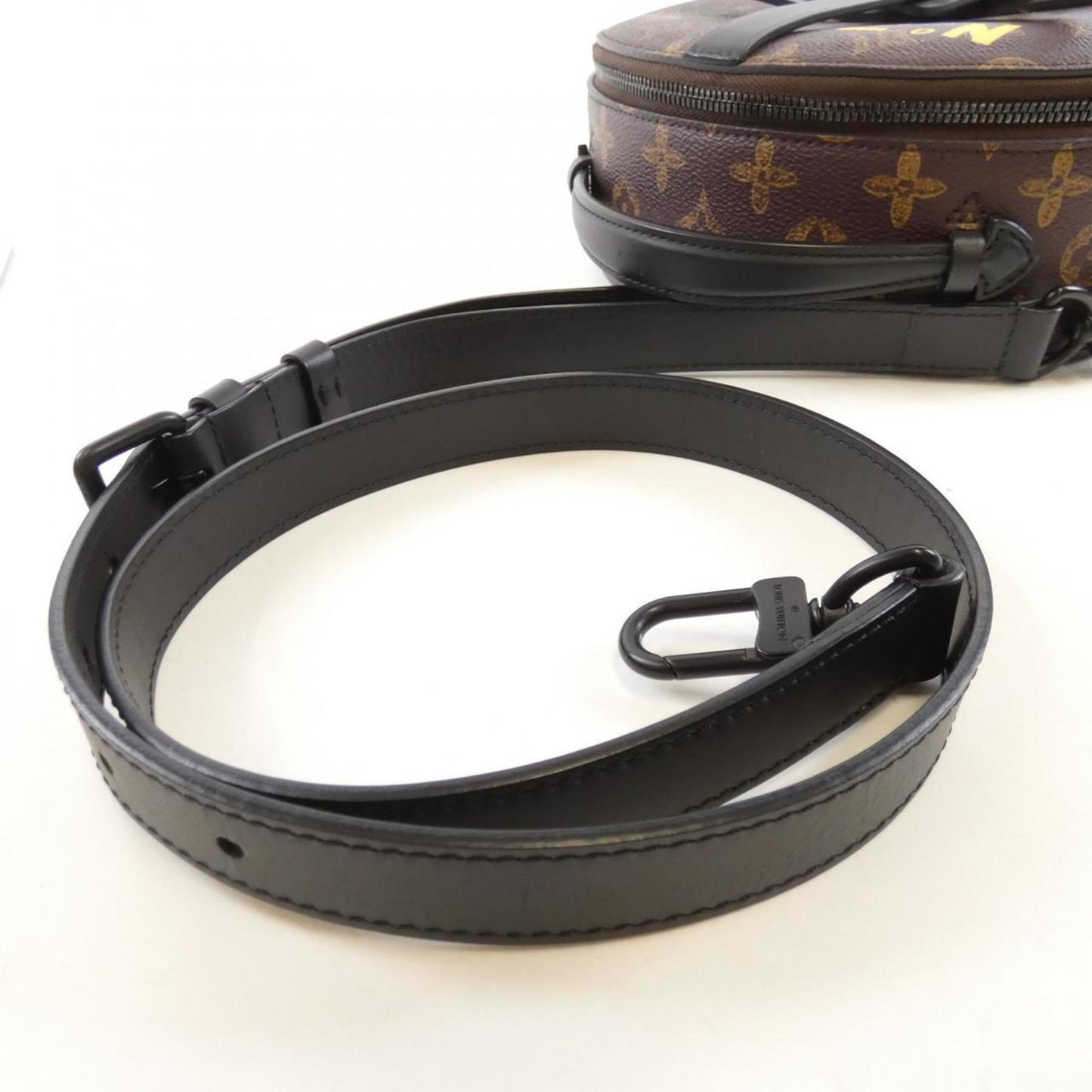 Louis Vuitton Brown Canvas Handbag