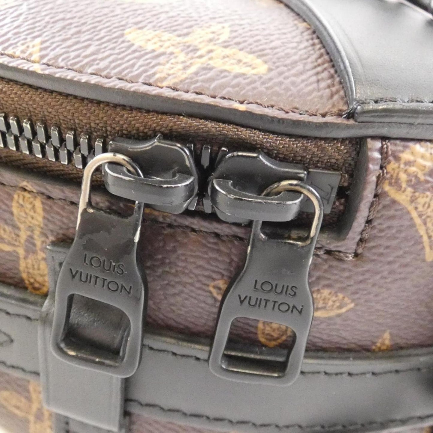 Louis Vuitton Brown Canvas Handbag