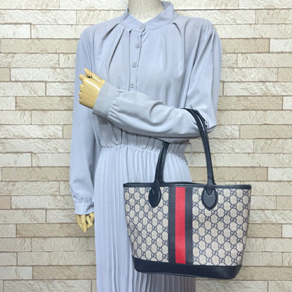 Gucci Brown Canvas Ophidia