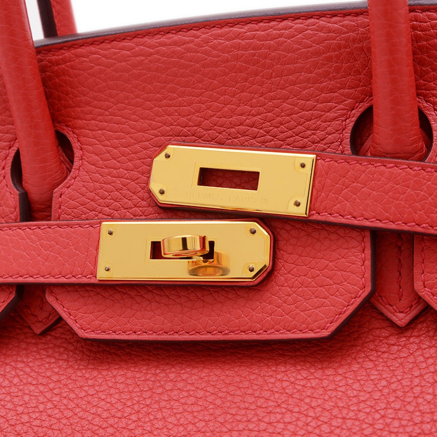 Hermès Red Leather Birkin 30