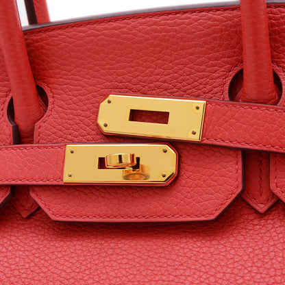 Hermès Red Leather Birkin 30