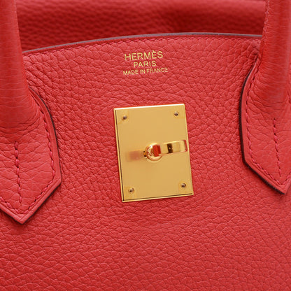 Hermès Red Leather Birkin 30