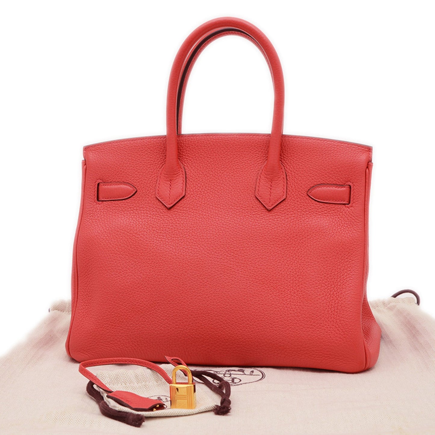 Hermès Red Leather Birkin 30