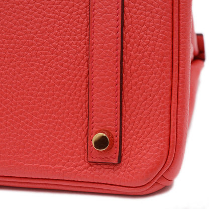 Hermès Red Leather Birkin 30