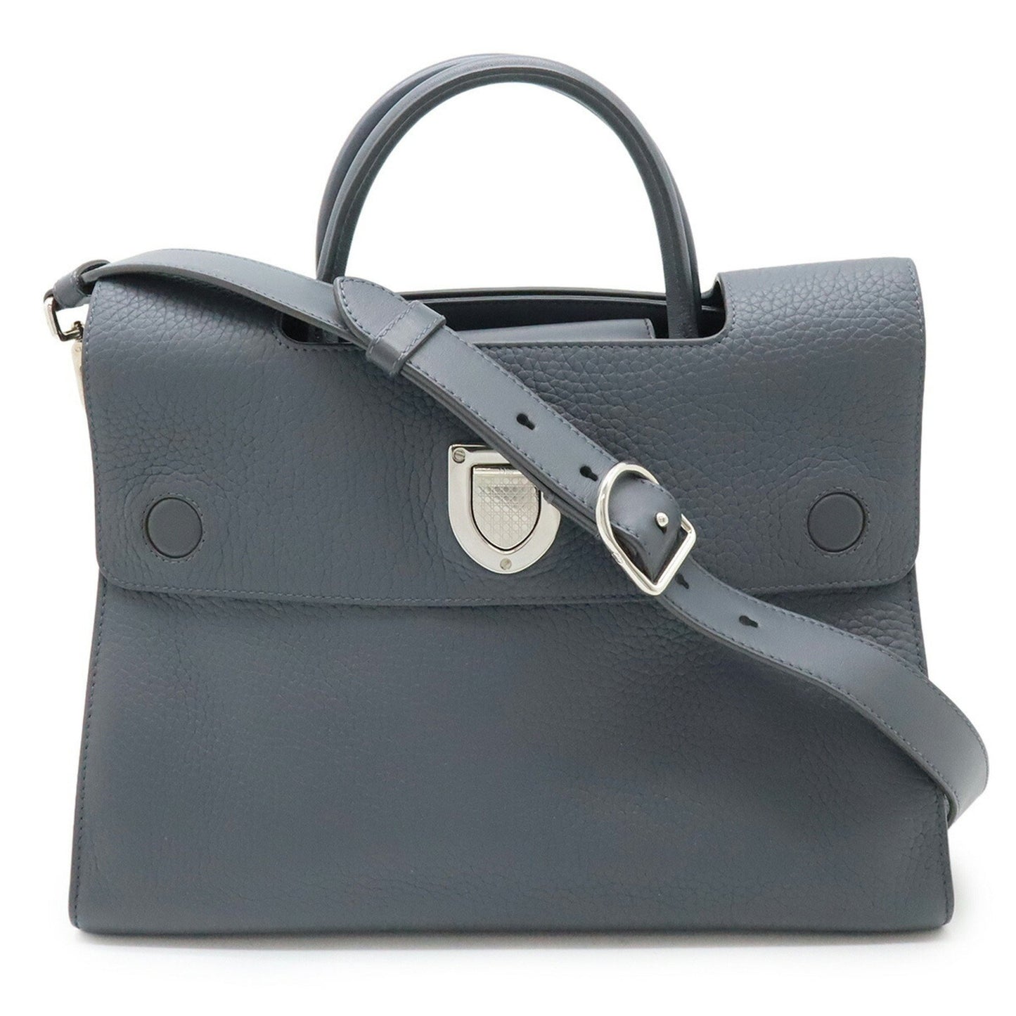 Dior Gray Leather Diorever