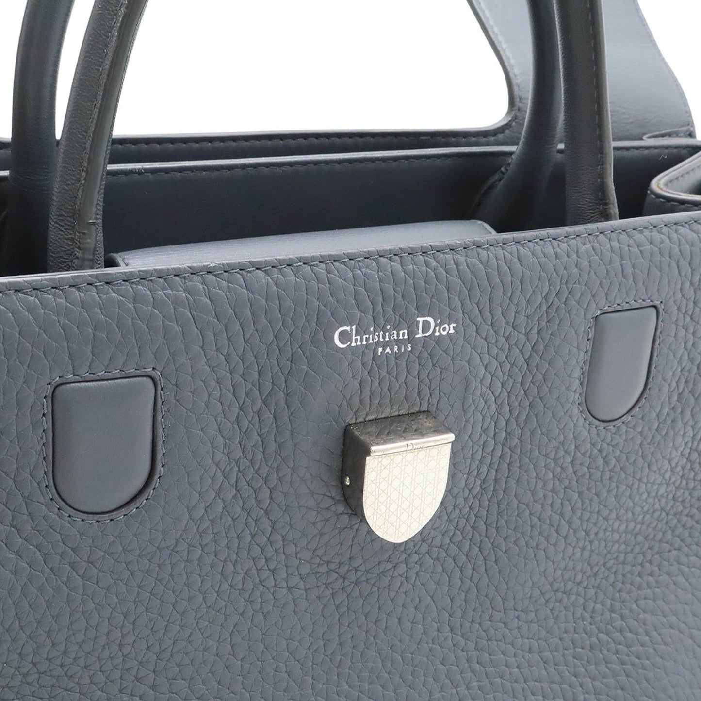 Dior Gray Leather Diorever