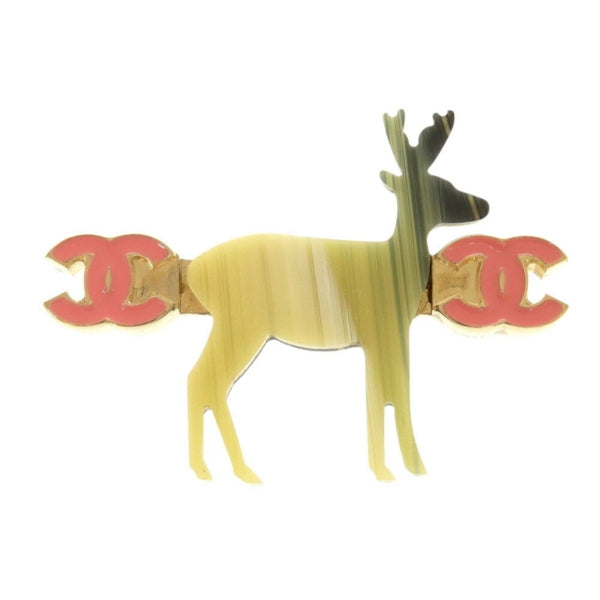 Dior Gold Metal Brooch