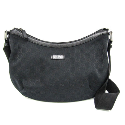 Gucci Black Canvas Shoulder