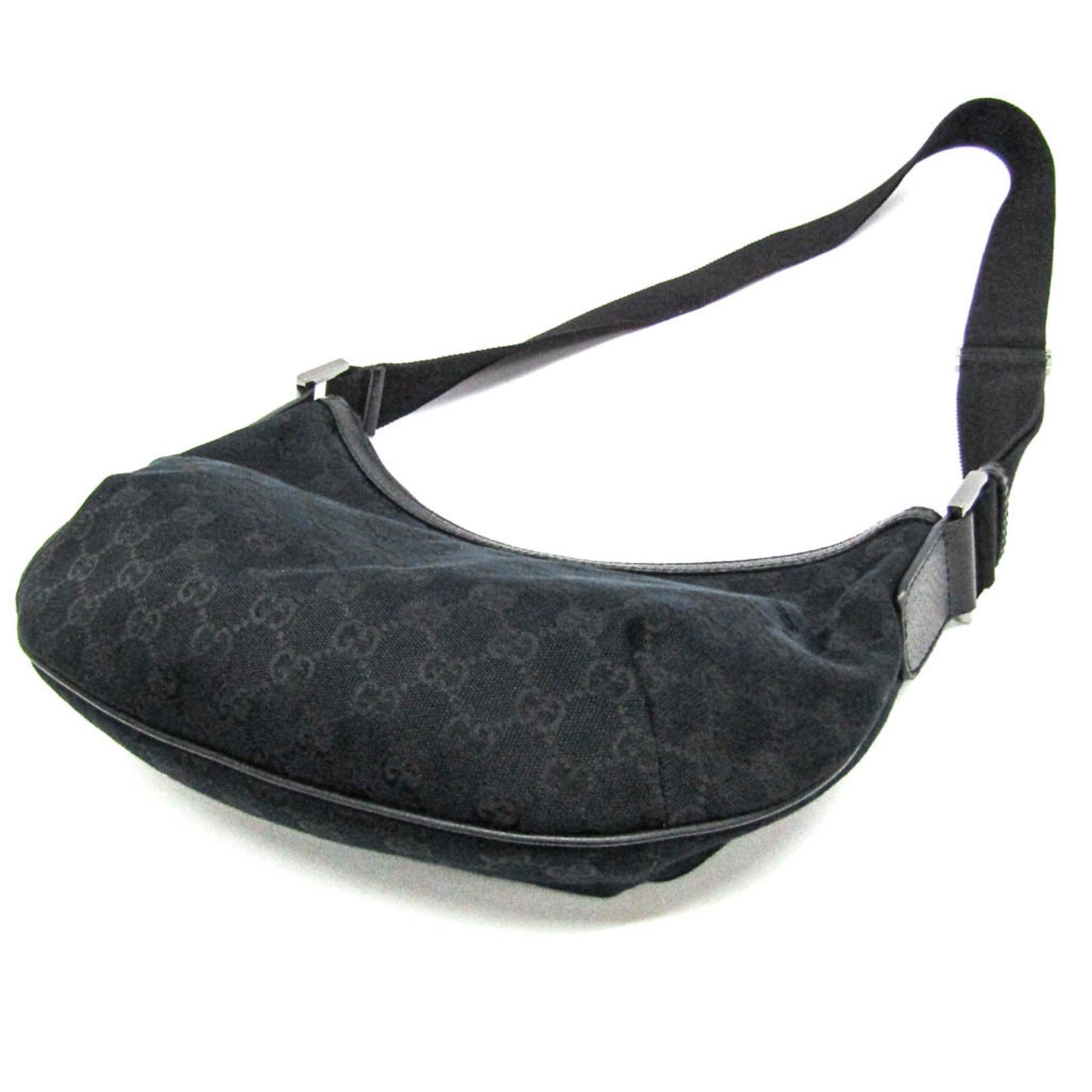 Gucci Black Canvas Shoulder
