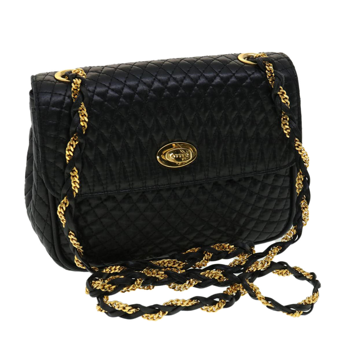 Bally Black Leather Shoulder