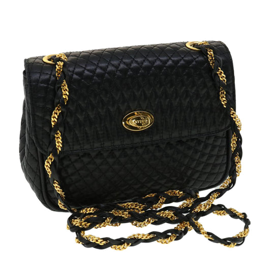 Bally Black Leather Shoulder