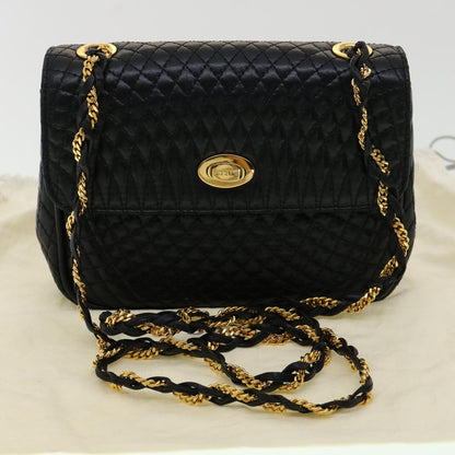 Bally Black Leather Shoulder