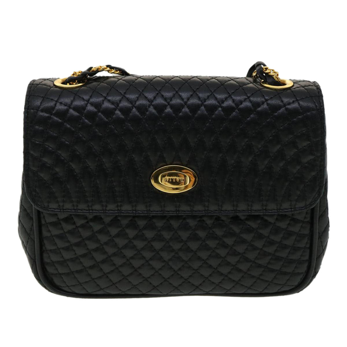 Bally Black Leather Shoulder
