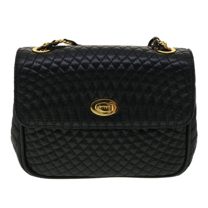 Bally Black Leather Shoulder