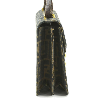 Fendi Brown Canvas Zucca