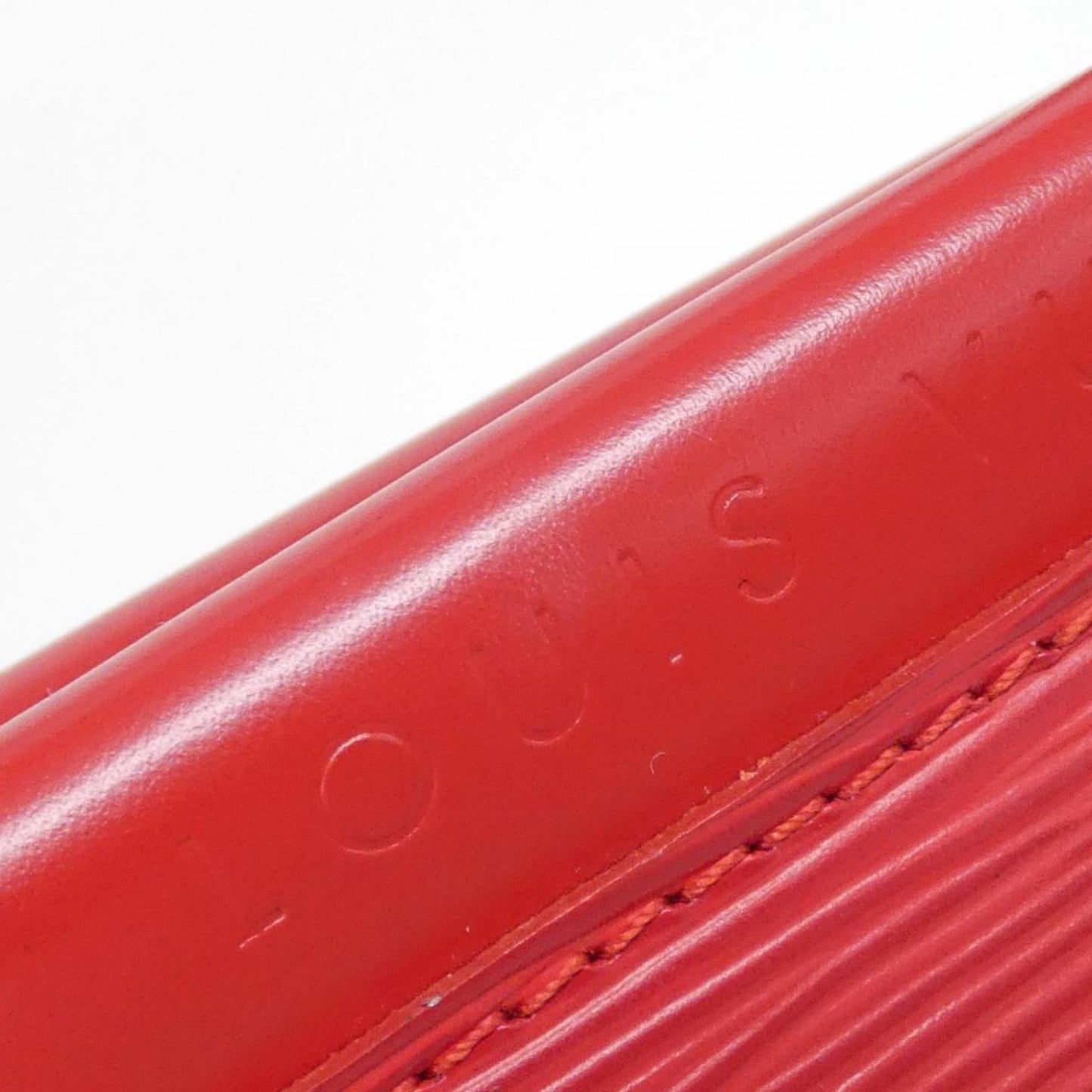 Louis Vuitton Red Leather Figari