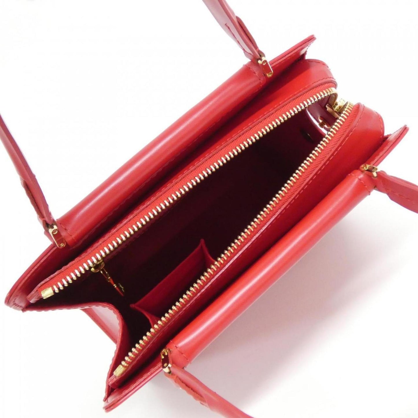 Louis Vuitton Red Leather Figari