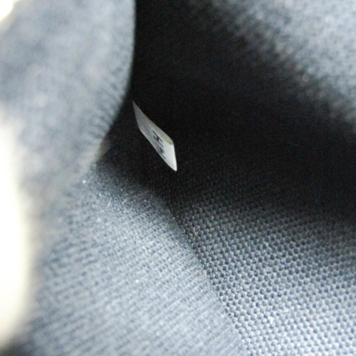 Prada Blue Leather Canapa