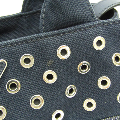Prada Blue Leather Canapa