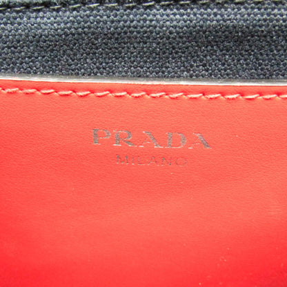Prada Blue Leather Canapa